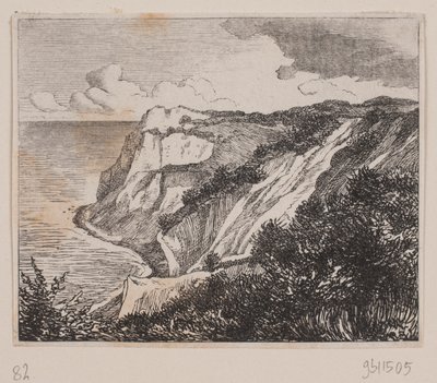 Falaises de Møns - Axel Theodor Kittendorff