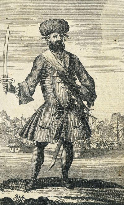 Le pirate Barbe Noire - B. Cole