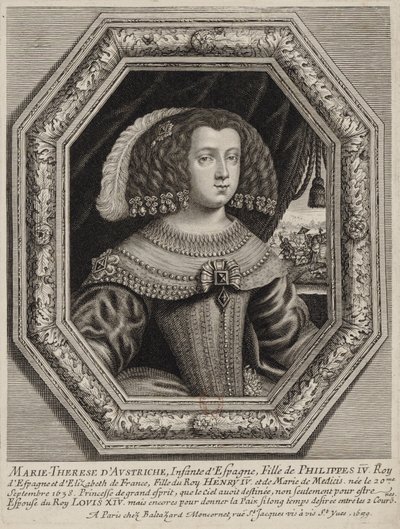 Moncornet, ed - Marie Thérèse of Austria - Balthasar Moncornet