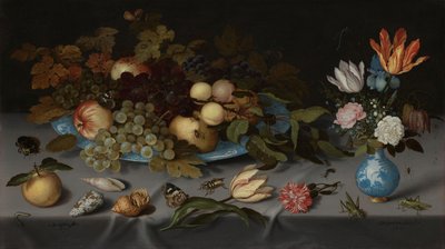 Nature morte avec fruits et fleurs - Balthasar van der Ast