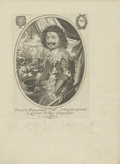 Portrait du prince Octavio Piccolomini 1599-1656, duc d