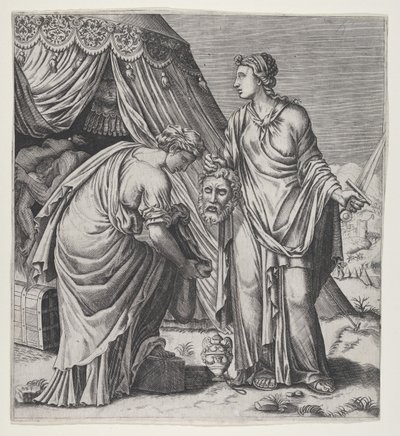 Judith avec la tête d