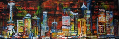 Une nuit animée en ville - Barbara Piatti