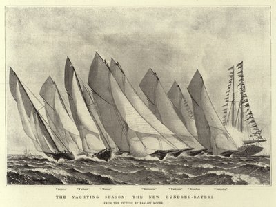 La saison de la navigation, les nouveaux cent-raters - Barlow Moore