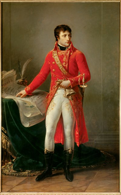 Portrait en pied de Napoléon Bonaparte en Premier Consul (1769-1821) - Baron Antoine Jean Gros