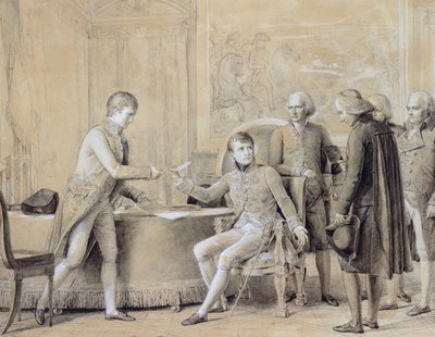 La signature du Concordat entre la France et le Saint-Siège, 15 juillet 1801 - Baron François Pascal Simon Gérard