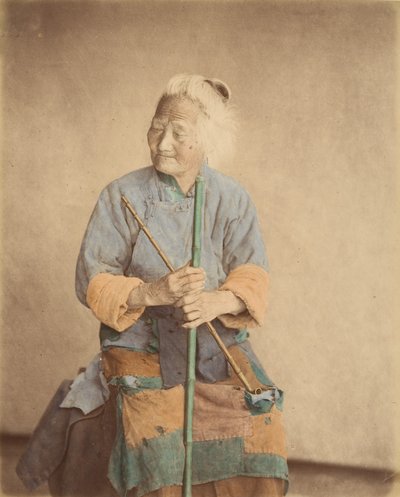 Vieux mendiant, années 1870 - Baron Raimund von Stillfried