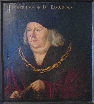 Le duc Albert IV le Sage de Bavière - Barthel Beham