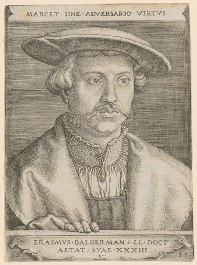 Portrait du docteur Erasmus Baldermann - Barthel Beham