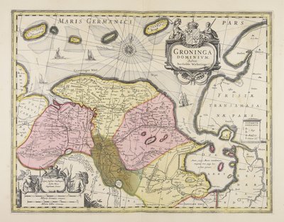 Groninga dominium / auctore Bartholdo Wicheringe - Barthold Wicheringe