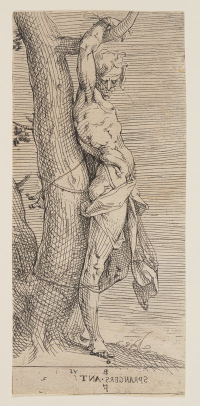 Saint Sébastien - Bartholomaeus Spranger