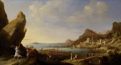 Paysage côtier avec Balaam et l