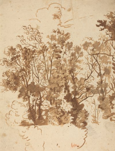 Étude de paysage - Bartholomeus Breenbergh