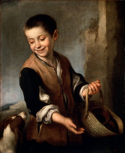 Garçon avec un chien, vers 1650-1660 - Bartolomé Esteban Murillo