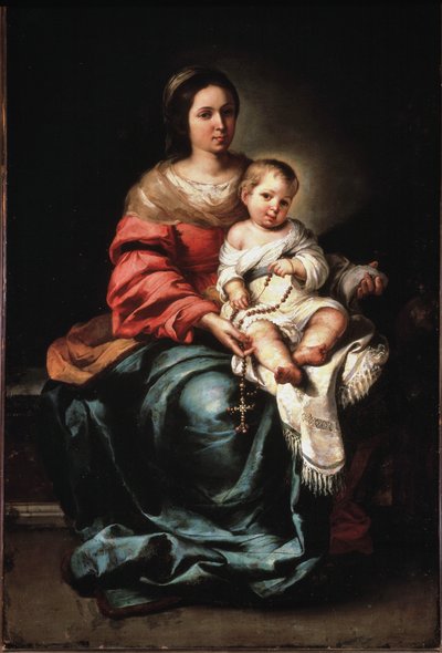 Vierge du Rosaire - Bartolomé Esteban Murillo
