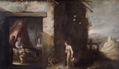 Isaac bénissant Jacob - Bartolomé Esteban Murillo