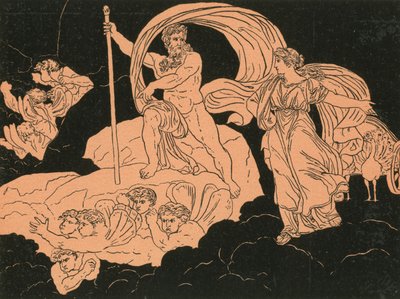 Junon et Éole - Bartolomeo Pinelli