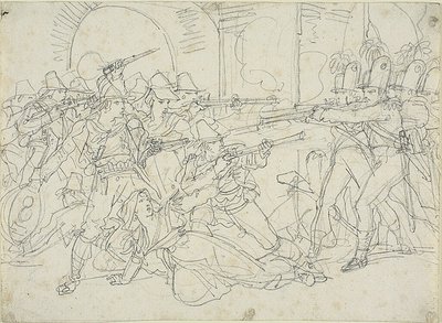 Étude sur les événements de la vie de Massaroni, un bandit italien - Bartolomeo Pinelli