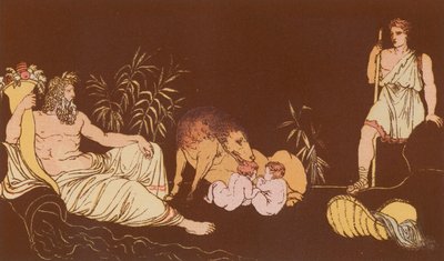 Le loup et les jumeaux - Bartolomeo Pinelli