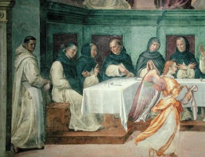 La Cène, du réfectoire de San Marco (détail) - Bartolommeo Sogliani