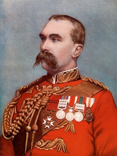 Lieutenant-général Alfred Gaselee, commandant les forces britanniques en Chine, 1902 - Bassano Studio
