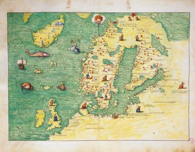 Europe du Nord, de l
