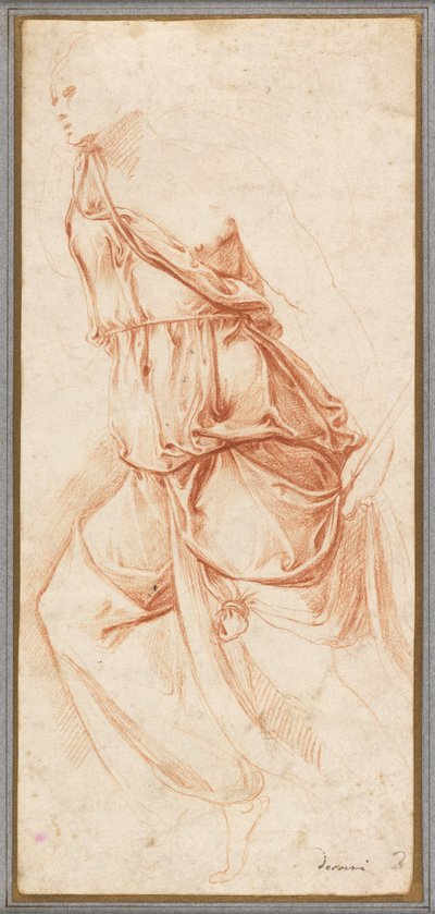 Étude de draperie pour l