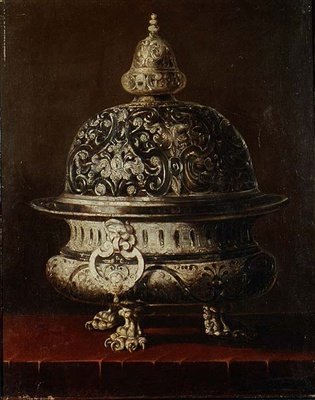 Un brasero en argent - Baudouin or Baudrain Yvart