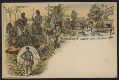 Village congolais exposé à l