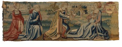 Tapisserie, Proposition de mariage par procuration - Belgian School