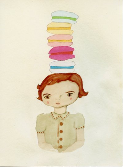 Fille au macaron - Bella Larsson