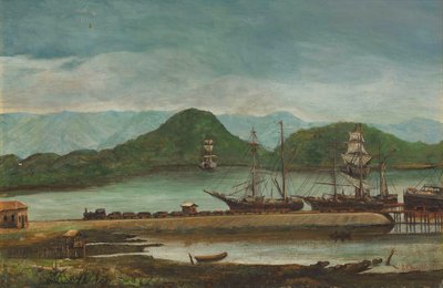 Benedito Calixto - Port de Santos, SP, 1888 - Benedito Calixto