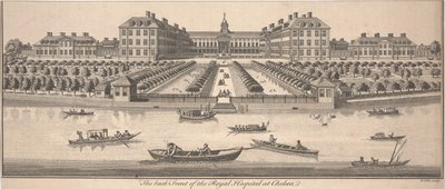 La façade arrière de l