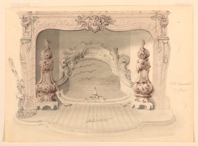 Conception de Cheminée avec Grille en Fonte - Benjamin Dean Wyatt