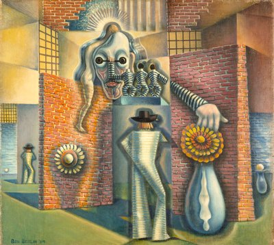 Sans Titre (Abstraction Surréaliste) - Benjamin F. Berlin