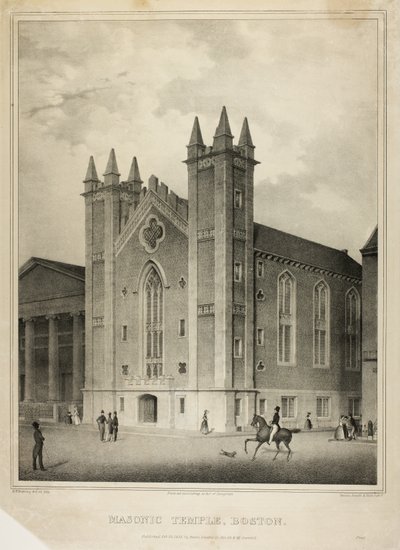 Temple Maçonnique, Boston - Benjamin F. Nutting