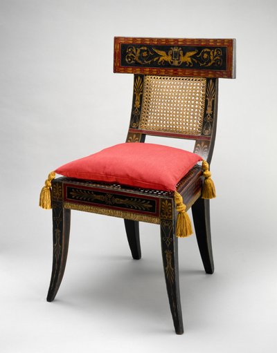 Une des deux chaises latérales, vers 1808 - Benjamin Henry Latrobe