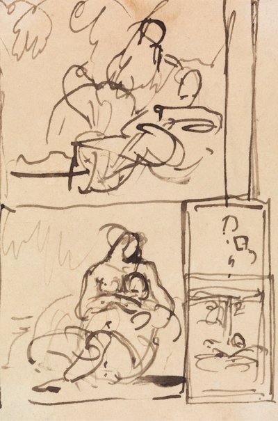 Étude pour des figures assises - Benjamin Robert Haydon