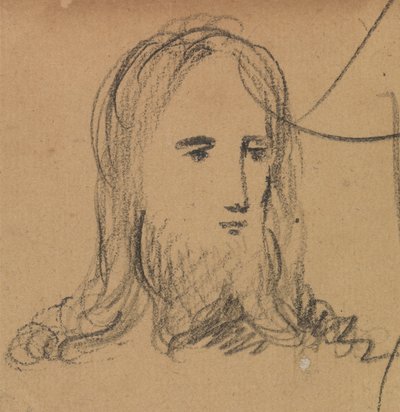 Étude du visage de Jésus - Benjamin Robert Haydon