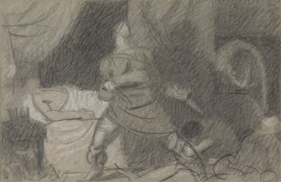 Le Meurtre de Duncan - Macbeth avec les Dagues - Benjamin Robert Haydon
