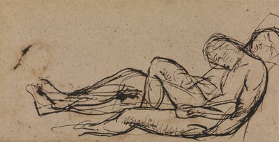 Le Meurtre de Duncan - Étude des Valets Endormis - Benjamin Robert Haydon