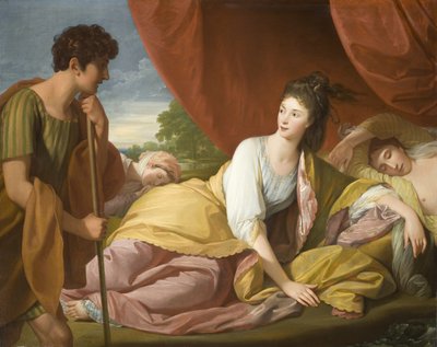 Cymon et Iphigénie - Benjamin West