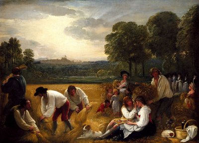 Récolte à Windsor par Benjamin West, PRA - Benjamin West