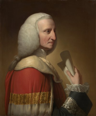Portrait de George, premier Lord Lyttelton, vers 1772 - Benjamin West