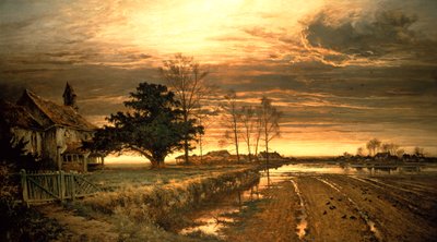 Le soir, il fera clair, 1882 - Benjamin Williams Leader