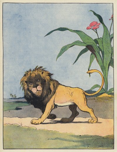 Lion - Benjamin Rabier
