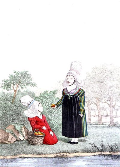 Enfants du district de Rouen en Normandie, début du XIXe siècle - Benoit (after) Pecheux