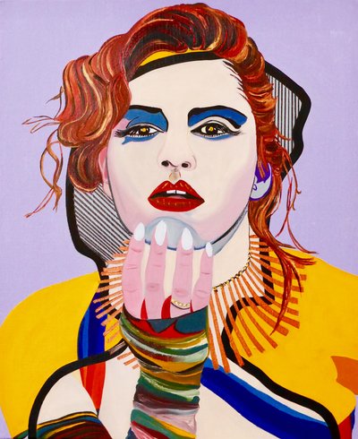La Nef des fous : Astrid, 2020 (huile sur toile) - Benoit Erwann Boucherot