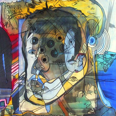 Pourrir, 2007 (oil on canvas) - Benoit Erwann Boucherot