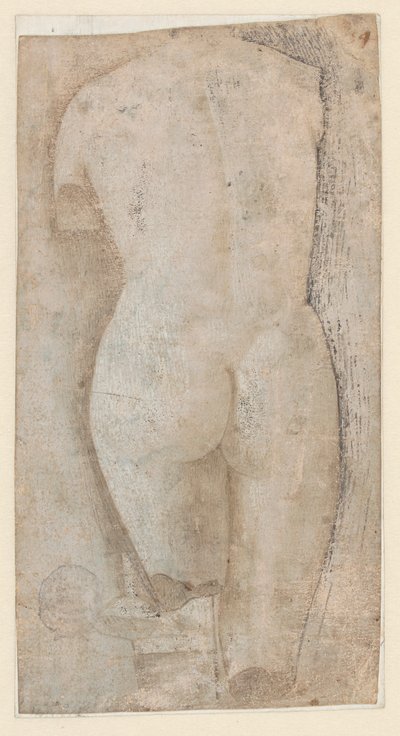 Esquisse de Sculpture Classique du Type Vénus Pudica - Benozzo Gozzoli